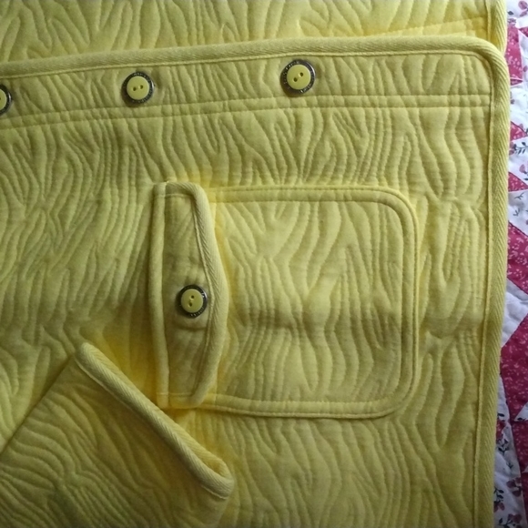 Isaac Mizrahi Quilted cotton,button front jacket NWOT - Picture 2 of 10